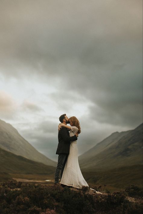 Glencoe Engagement Shoot, Scotland Elopement Photography, Weddings In Scotland, Scotland Elopement Scottish Highlands, Scotland Wedding Photography, Highland Wedding Scotland, Isle Of Skye Wedding, Glencoe Elopement, Scotland Photoshoot