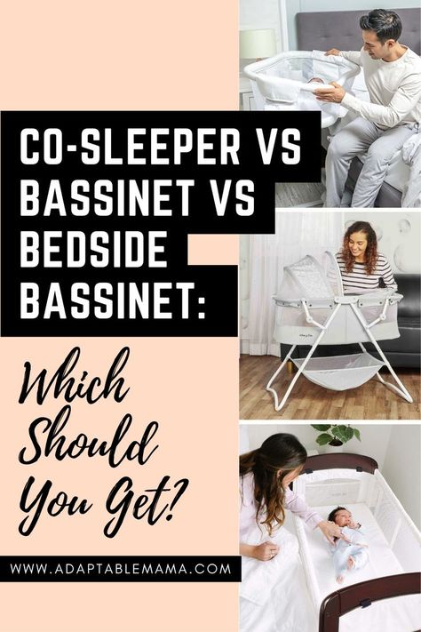 Confused about the differences between a co-sleeper vs bassinet vs bedside bassinet?

Want to know their similarities, pros, and cons, which is suitable for your lifestyle, sleeping arrangement, and more? Find out here.

#newbornessentials #babyregistry #newbornmusthaves #babygearguide #bassinet Co Sleeper Bassinet, New Born Must Haves, Bedside Bassinet, Newborn Baby Tips, Co Sleeper, Advice For New Moms, Newborn Essentials, What Is The Difference Between, Word Of Advice