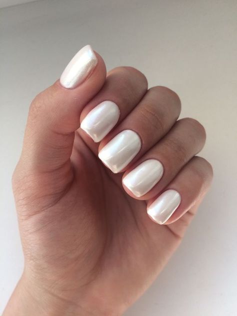 Short White Nail Ideas, White Nail Inspiration, White Nail Ideas, Magic Nails, Classic Nails, Braut Make-up, White Nail, Trendy Nail Design, Popular Nails