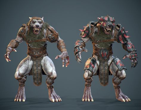 Werewolf Armor, Armored Werewolf, Werewolf Tattoo, Strange Creatures, The Werewolf, Monster Concept Art, Fantasy Images, Bad Guys, Weird Creatures