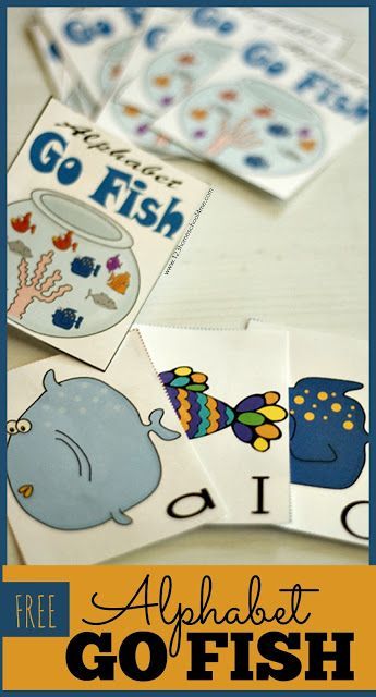 Letter Games For Preschool, Alphabet Games For Kindergarten, Go Fish Game, 123 Homeschool 4 Me, Game For Preschool, Kindergarten Letters, Alphabet Kindergarten, Letter Games, Letter Identification