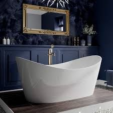 Slipper Bath, Double Ended Bath, Bedroom With Bath, Loft Bathroom, Bath Uk, Freestanding Bath, Bathroom Tub, Standing Bath, Bathroom Design Luxury