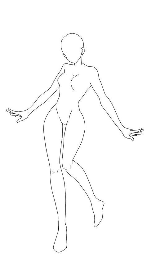 Base Model Drawing Female, Manequin Dresses Drawing, Fashion Design Figures Body Template, Women Base Drawing, Mannequin Outline, Different Poses Drawing, 9 Head Croquis, Women Figure Sketch, Croquis Poses