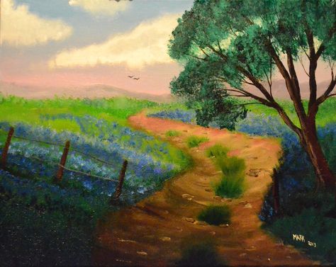 The Dirt Road 16x20 Road Painting, Dirt Roads, Dirt Road, Canvas Painting, Art Inspiration, Paintings, Road, Canvas, Art