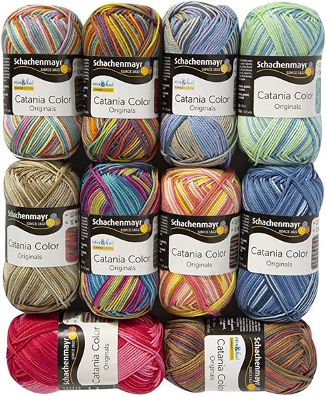 10 Skein SMC Catania Color Originals, Multicolor Yarn, 100% Cotton, Total 17.6 Oz Each 1.75 Oz (50g) / 137 Yrds (125m), Fine-Sport 2, Assorted Colors Yarn : Amazon.ca: Home Happy Birthday Flowers Gif, Multicolor Yarn, Soul Contract, Yarn Patterns, Flowers Gif, Slippers For Women, Sport 2, Yarn Brands, How To Make Homemade