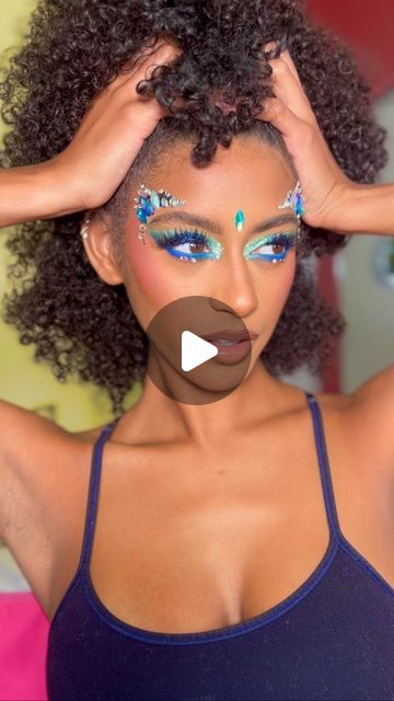 Natasha Gross💄💋 on Instagram: "Did someone say it’s Carnival time ?? @brianaans slayed this look! —— #miamimakeupartist #carnivalmakeup #miamicarnival #fortlauderdalemakeupartist #makeupinspo #makeupideas #makeuplooks" Carnival Makeup Caribbean, Caribbean Carnival Costumes, Miami Carnival, Avant Guard, Carnival Makeup, Caribbean Carnival, Face Makeup Tips, October 8, Carnival Costumes