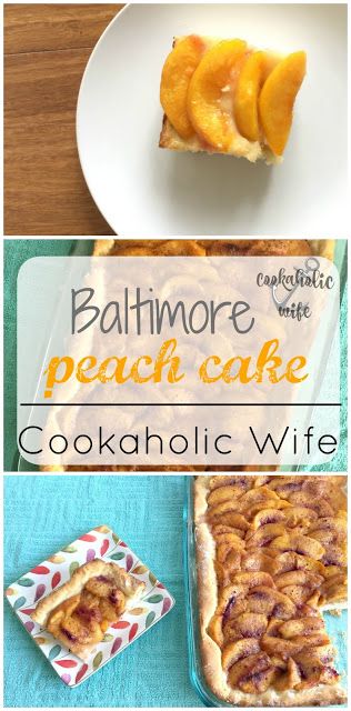 Baltimore Peach Cake Recipe, Peach Cake Recipe, Peach Cake Recipes, Good Pie, Peach Cake, Fresh Peaches, Peach Slices, Big Cakes, Sweet Cake