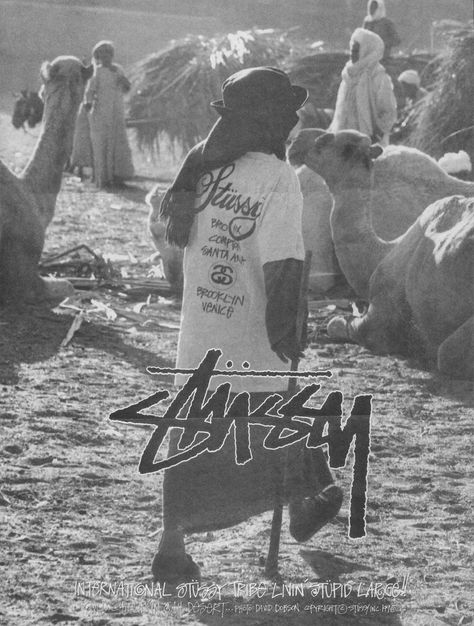 Stussy International World Tribe Stussy Wallpaper, Stussy Logo, Male Magazine, Street Culture, Fashion Poster, Room Posters, New Wall, Graphic Design Posters, Vintage Advertisements