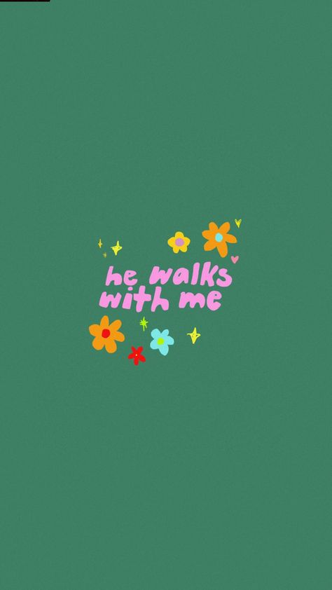 He Walks With Me, Me Wallpaper, Tela Iphone, Christian Wallpapers, Never Alone, Boho Art, I Wallpaper, Desktop Wallpaper, Art Wallpaper