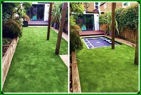 Laying Artificial Grass, Garden Trampoline, Sunken Trampoline, Artificial Grass Backyard, Artificial Grass Carpet, In Ground Trampoline, Yard Area, Backyard Trampoline, Best Trampoline