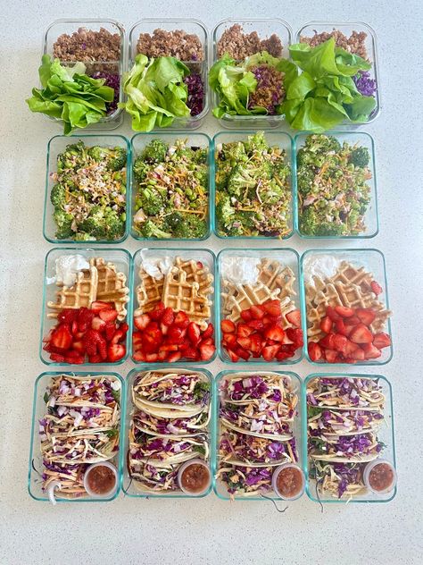 No-Cook High Protein Meal Prep #4 Meal Prep Inspo High Protein, Food Prep For The Week High Protein, No Cook High Protein Meals, No Heat Meal Prep, High Protein Meal Prep Lunch, Meal Prep Ideas High Protein, Aesthetic Meal Prep, Lunchbox Meals, Raw Meal