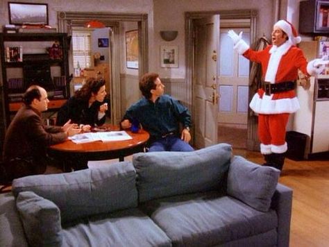 Seinfels ~ Kramer as Santa Claus Seinfeld Christmas, Seinfeld Kramer, Christmas Tv Shows, Seinfeld Funny, Tv Quiz, Christmas Tv, Complex Magazine, Happy Birthday Jesus, Merry Christmas Happy Holidays