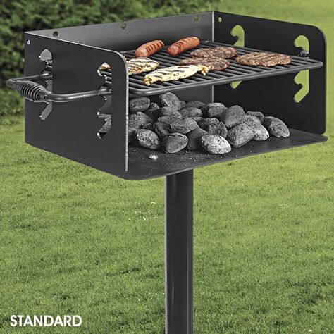 Outdoor Park Grills Park Grill, Camp Decor, Grills Outdoor, Grill Area, Outdoor Park, Outdoor Grills, Pallet Outdoor, Camping Decor, Bbq Area