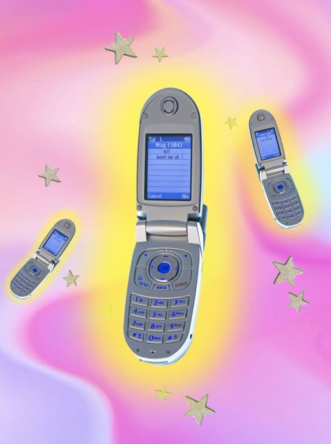 Retro Phones Aesthetic, 90s Telephone Aesthetic, Y2k Concept Photos, Y2k Technology Aesthetic, 2000 Phone, Y2k Technology, Y2k Concept, Y2k Shoot, Objects Reference