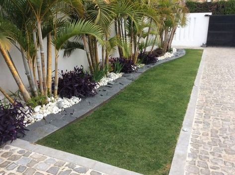 Side Yard Landscaping, Modern Garden Design, Rock Garden Landscaping, Outdoor Gardens Design, Garden Show, Backyard Garden Design, Yard Design, Easy Garden, Modern Landscaping