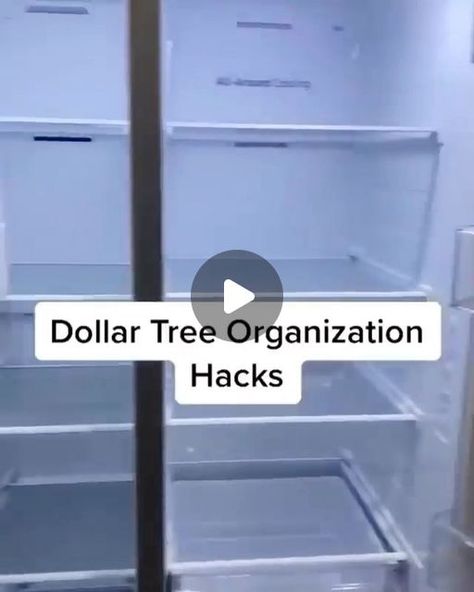 Jen Watson | Cleaning, Organizing, Home Tips & more. on Instagram: "Use dollar tree products to organize your fridge!🤗 What this video shows is about $15 worth of products. What a deal!!👏🏽 . . . . . . . . . . . . . . . . . . . . . . . . . . . . . #organizing #dollartree #storagesolutions #organized #organize #momlife #organizedchaos #organised #organization #organizedhome #decluttering #organisation #momhacks #dollartreecommunity #cleankitchen #organizedlife #organizedfamily #dollartreehacks Organize Kitchen Cabinets Dollar Tree, Cleaning Pantry Organization, Ref Organization, Organizing Cleaning Products, Organizing Ideas For Fridge, Fridge Organizing Ideas, Dollar Store Refrigerator Organization, Organization Ideas Small Spaces, Oil Organization Kitchen