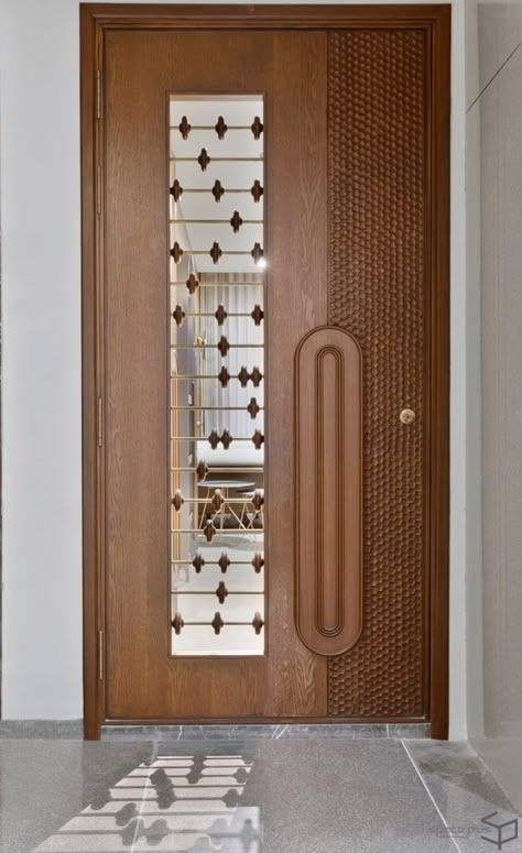 Main Door Design Photos Latest, Safety Door Design Entrance Wooden, Entry Door Design Modern, Main Door Jali Design, Main Door Wall Design Entrance, Main Door Jali Design Entrance Modern, Modern Main Door Design, Jali Door Design Modern, Door Designs Modern