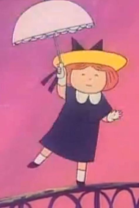 Madeline, 1988-200: “In an old house in Paris that was covered with vines, Lived twelve little girls in two straight lines, In two straight lines they broke their bread And brushed their teeth and went to bed. They left the house at half past nine, In two straight lines in rain or shine, The smallest one was Madeline.” -- Oh, and Christopher Plummer was the narrator. Shows From The 90s, Madeline Cartoon, 90s Cartoon Shows, House In Paris, French Cartoons, 90s Tv Shows, Cartoon Character Costume, Childhood Characters, Childhood Memories 90s