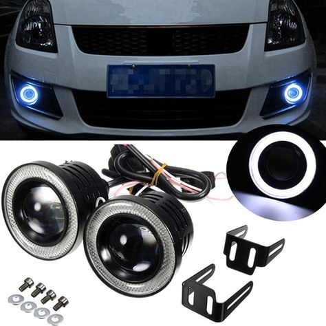 Cool Car Gadgets, Halo Angel, Driver Safety, Projector Lamp, White Angel, Led Fog Lights, Suzuki Swift, Internet Security, Car Gadgets