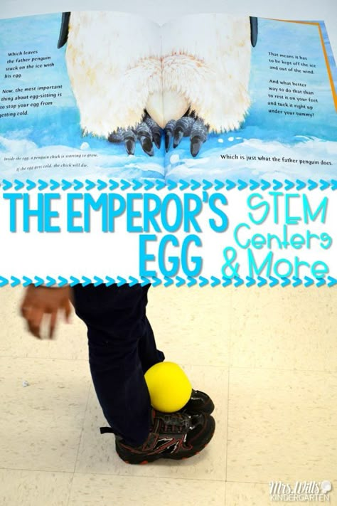 Kindergarten Penguin Resources for informational text study. Looking for ideas to teach your students about Emperor penguins using the book The Emperor's Egg? Check out these kindergarten penguin resources, including crafts and printable worksheets! Polar Animal Activities For Toddlers, Penguins In Antarctica, Penguin Stem Activities For Kids, Penguin Stem Activities, Penguin Stem, Life Cycle Of A Penguin, Continent Activities, Penguins Kindergarten, Penguin Crafts Preschool