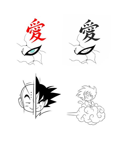 Itachi Minimalist Tattoo, Naruto Tattoo Ideas Minimalist, Anime Flash Art, Naruto Flash Tattoo, Simple Anime Tattoo Designs, Minimalist Anime Tattoos, Dragon Ball Tattoo Design, Simple Anime Tattoos, Flash Tattoo Anime