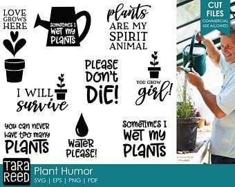 Plant Humor, Movie Character Quotes, Plants Funny, Garden Svg, Symbole Viking, Watering Plants, Meant To Be Quotes, Garden Quotes, Character Quotes