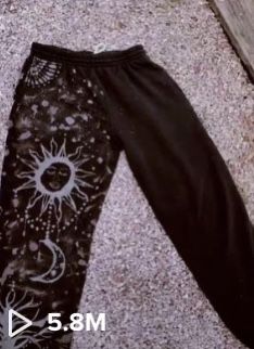 Bleach Art Sweatpants, Bleached Sweatpants, Bleach Pants, Bleaching Clothes, Bleach Art, Creative Crafts, Painting Ideas, Pajama Pants, Bleach