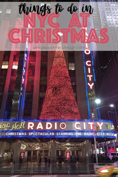 Things to do in new york city at christmas 1 Rockettes Christmas Spectacular, New York City At Christmas, Rockettes Christmas, Christmas In New York City, New York City Christmas, Christmas In New York, Pink Peppermint, York Christmas, Christmas Spectacular