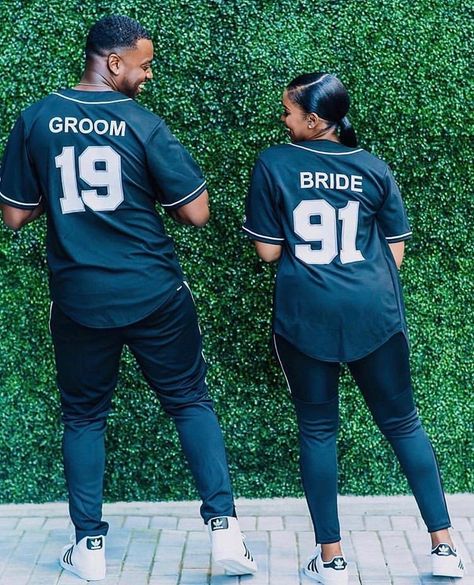 Couples T Shirts, Bachelorette T Shirts, Thankful Sweatshirt, Cute Couple Shirts, Wedding Dress Organza, Glam Photoshoot, Cute Couple Outfits, Black Love Couples, Black Bride