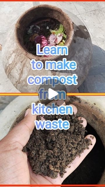 Start Composting At Home, Kitchen Waste Compost, How To Make Compost At Home, Compost Diy, Diy Compost, How To Make Compost, Dry Leaves, Fruit And Veggie, Composting At Home