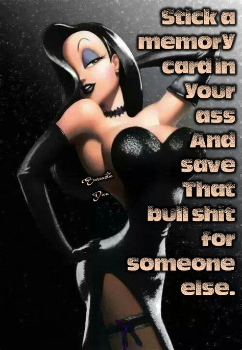 Black Jessica Rabbit, Jessica Rabbit Quotes, Rabbit Black, Barbie Quotes, Tough Girl, Escape Reality, Jessica Rabbit, Sassy Quotes, The Dark Side