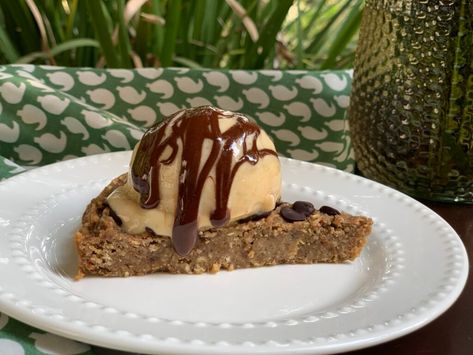 Vegan Chocolate Sauce – 3 Ingredients - Nutmeg Notebook Blondies Gluten Free, Nutmeg Notebook, Oven Roasted Sweet Potatoes, Chocolate Chip Blondies, Banana Nice Cream, Cake Platter, Vegan Peanut Butter, Favorite Dessert Recipes, Unsweetened Chocolate