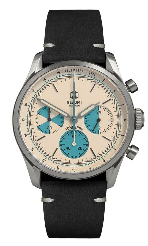 White Chronograph Watch With Chronometer, Classic Blue Chronograph Watch With Chronometer, Blue Timeless Analog Chronograph Watch, Formal Leather Chronograph Watch (analog), Seiko Mod, Collectible Analog Chronograph Watch, Rolex Watches For Men, Latest Watches, White Dial