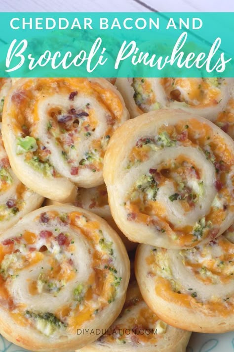 Broccoli Pinwheels, Pot Luck Dishes Easy, Bacon And Broccoli, Pot Luck Dishes, Pot Luck Ideas, Simmering Pot, Delicious Christmas Cookies, Potluck Ideas, Potluck Dishes