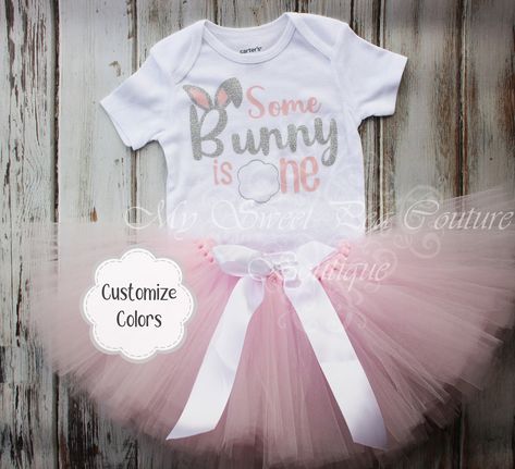 Some Bunny Is Two, Some Bunny Is One Birthday, Bunny First Birthday, Birthday Family Shirts, Tutu Size Chart, Instructions Design, Birthday Bunny, Some Bunny Is One, Somebunny Loves You