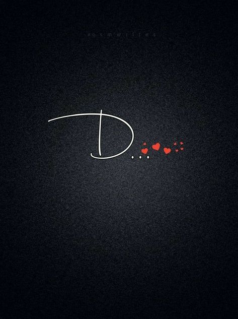 D Letter Wallpaper Love, D Wallpaper Letter Black, D Letter Images Stylish, D Alphabet Wallpaper, D Letter Wallpaper, I Heart D, Red Hearts Wallpaper, D Wallpaper Letter Cute, Black Wallpaper For Mobile