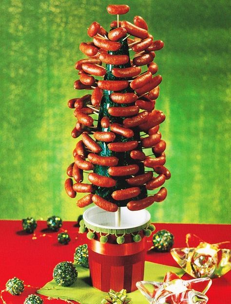 retro holiday food | Retro Holiday Foods We're Glad Are History (PHOTOS) Holiday Soiree, Weiners, Food Ads, Holiday Appetizers, Christmas Party Food, Food Display, Retro Recipes, Holiday Cocktails, Noel Christmas