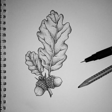 White Oak Tattoo, Oak Leaf Tattoo Design, White Oak Leaf Tattoo, Tattoo Oak Leaf, Oak Leaves Drawing, Oak Leaves Tattoo, Oak Tree Leaf Tattoo, Oak Leaf Drawing, Leaves Reference