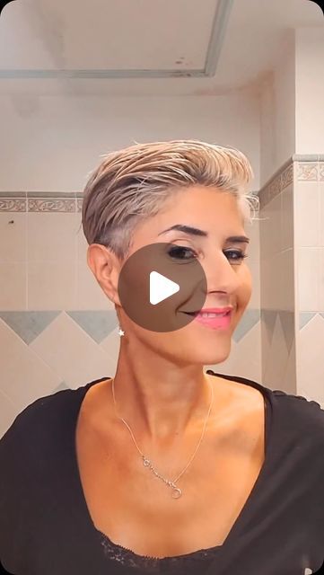 Pixie Fringe Short, Short Textured Lob Haircut, Long Top Short Sides Hair Women, Piksi Hair Styles, Pixie Cropped Hair, Undercut Hairstyles Women Short Pixie Hair, Super Short Pixie Hair, Female Sideburns, Short Haircut For Women Over 60