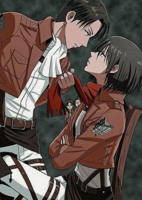 Levi Mikasa, Aot Wallpaper, Attack On Titan Aesthetic, Attack On Titan Comic, Gamer Pics, Lion Wallpaper, Attack On Titan Ships, Eren And Mikasa, Anime Military