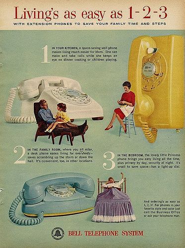 Atomic Family, Pin Up Vintage, Postal Vintage, Vintage Phone, Old Advertisements, Retro Advertising, Retro Ads, Old Phone, Vintage Memory