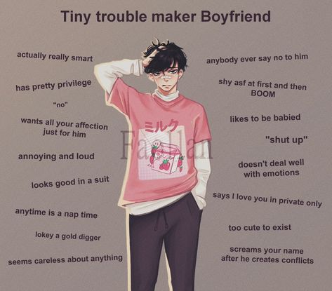 Type Of Girlfriend, Types Of Boyfriends, Relationship Dynamics, The Perfect Guy, Types Of People, Anime Boyfriend, Tom And Jerry, Say I Love You, Character Aesthetic