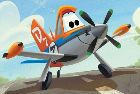 Dusty Crophopper, Plane Cartoon, Planes Disney, Planes Cartoon Disney, Planes Pixar, Disney Planes Characters, Planes Characters, Planes Movie, Planes Trains And Automobiles Movie