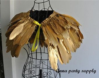 Forest Fairy Costume, Cape Tutorial, Feather Shawl, Feather Scarf, Feather Cape, Costume Capes, Samba Costume, Beaded Crown, Cape Tops