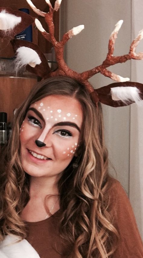 Squirrel Costume, Safari Costume, Creative Halloween Makeup, Christmas Tree Costume, Reindeer Costume, Carnaval Costume, Deer Costume, Hobbies For Kids, Amazing Halloween Makeup