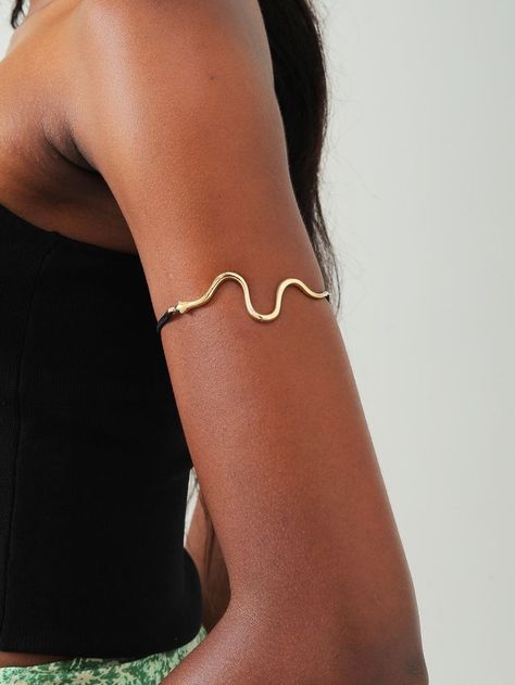 Arm Band Jewelry, Snake Decor, Arm Cuff Jewelry, Upper Arm Cuff Bracelet, Arm Bangles, Gold Arm Band, Arm Cuff Bracelet, Arm Accessories, Arm Jewelry