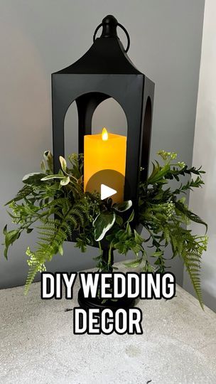 948K views · 18K reactions | DIY dollar tree wedding decor to impress your guests! 🤍 #diy #dollartree #decor #wedding #floral | Nick's Seasonal Décor | Nick's Seasonal Décor · Original audio Dollar Tree Wedding Decor, Dollar Tree Lanterns Diy, Dollar Tree Candlesticks, Tree Wedding Decor, Lantern Table Decor, Wedding Tree Decorations, Dollar Tree Wedding, Tree Lanterns, Creative Craft Ideas