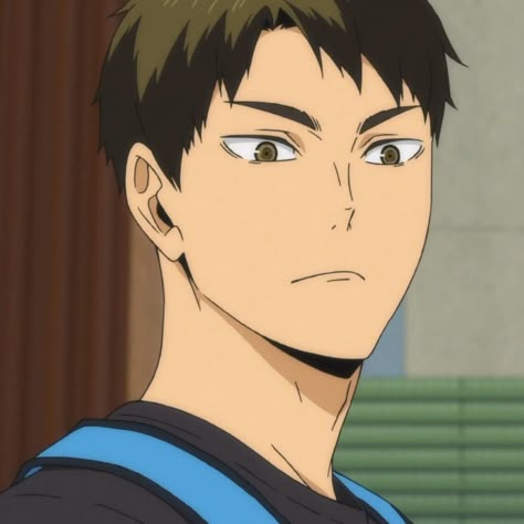 Haikyuu Ushijima, Ushijima Wakatoshi, Volleyball Anime, Haikyuu Characters, Stray Dogs Anime, One Piece Manga, Haikyuu Anime, An Anime, Haikyu!!