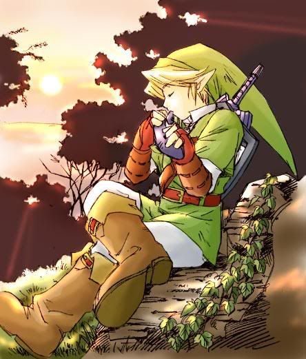 Legend of Zelda; Link Playing the Ocarina Dark Link, Hyrule Castle, Princesa Zelda, Ben Drowned, Hyrule Warriors, Link Zelda, Wind Waker, Zelda Art, Legend Of Zelda Breath