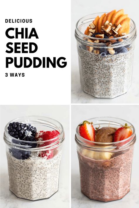 Recipe With Coconut Milk, Chia Seed Pudding Recipe, Chocolate Chia Seed Pudding, Pudding Chia, Chia Seed Recipes Pudding, Breakfast Low Carb, Chia Seed Recipes, Overnight Oat, Coconut Milk Recipes